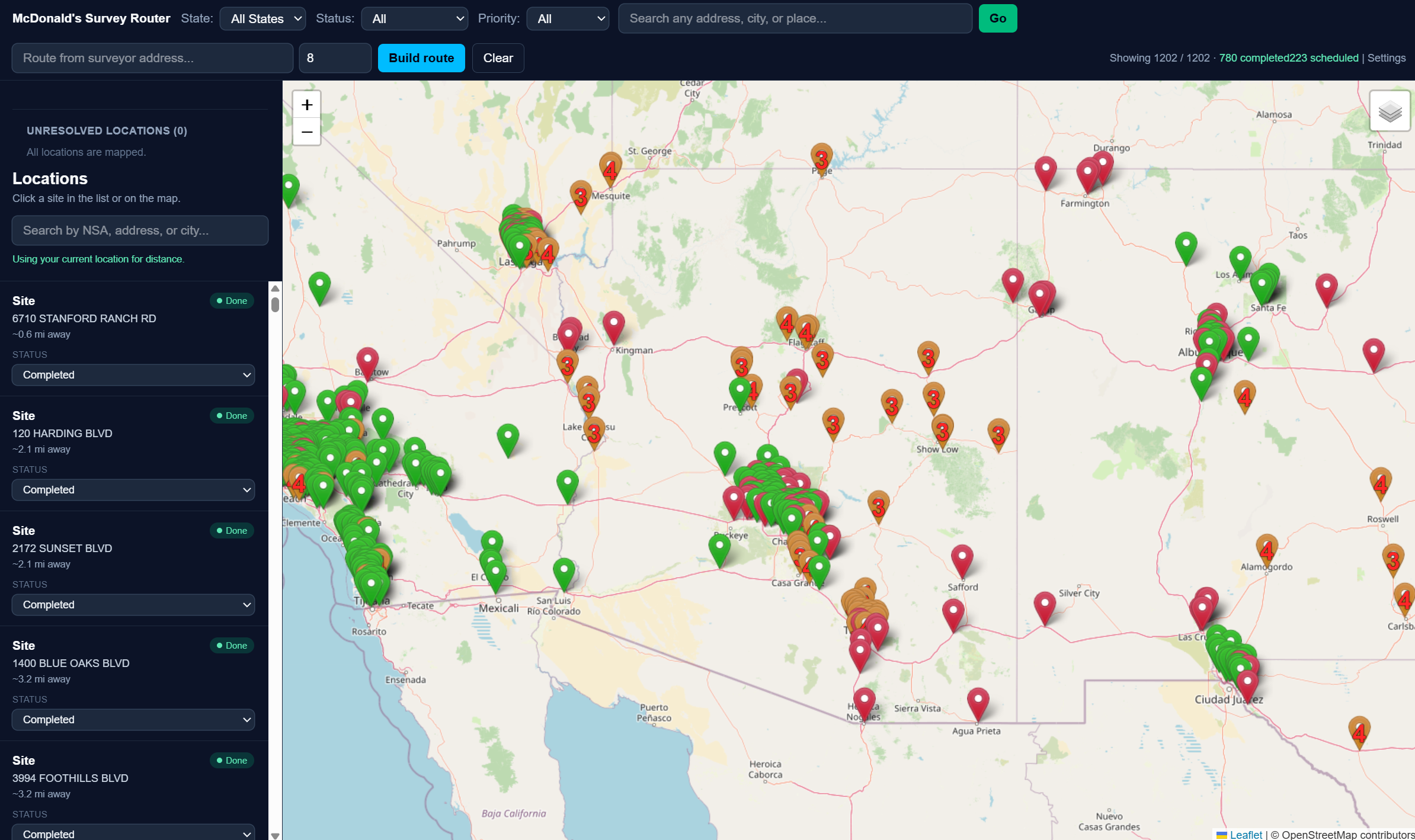 McDonald's Survey Router